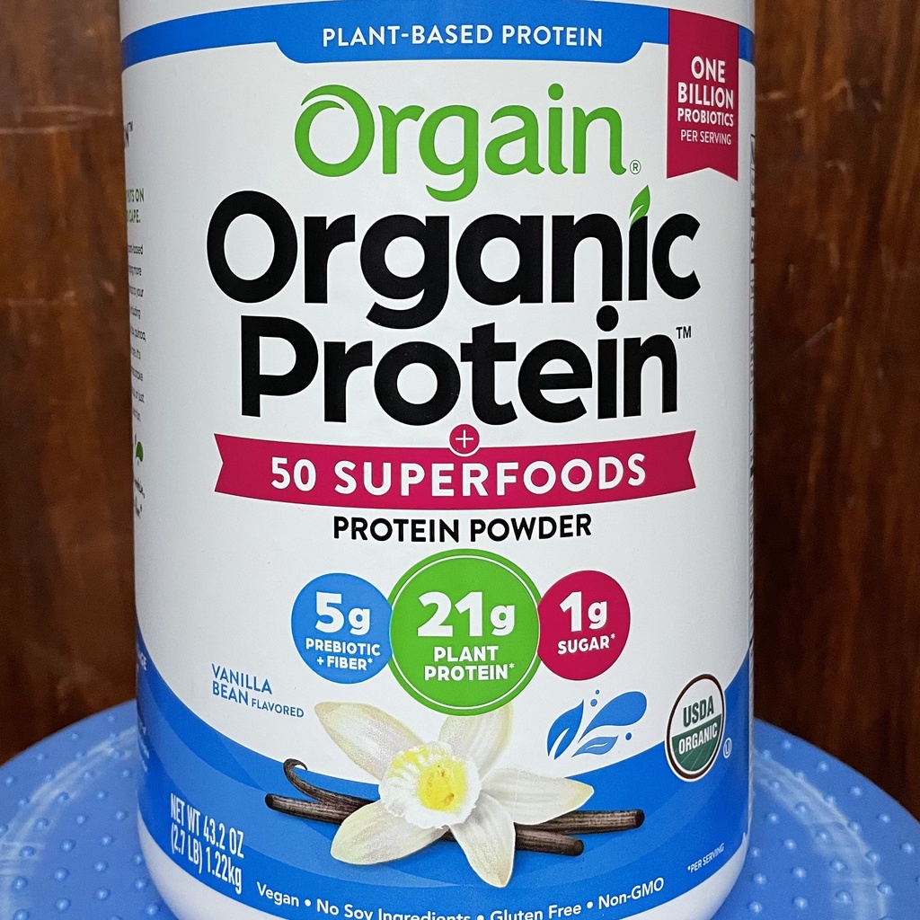 Bột protein thực vật hữu cơ ORGAIN dòng Superfoods Organic-plant-based-protein