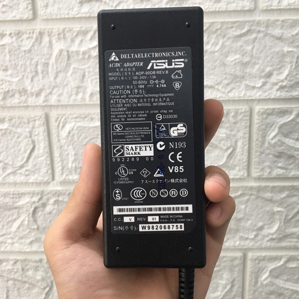 Sạc Laptop ASUS 19.5V-4.6A