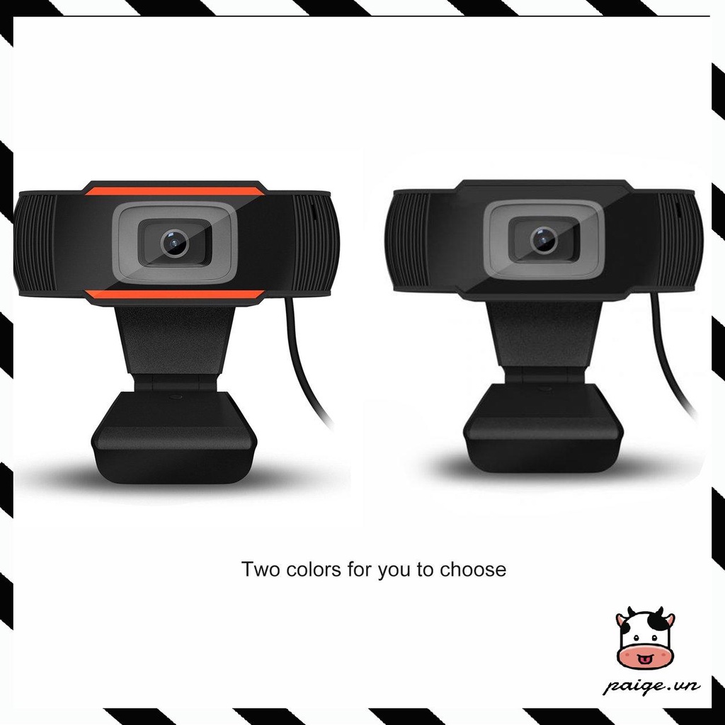 Webcam A870 HD USB có thể xoay tích hợp micro dùng quay video cho máy tính PC | BigBuy360 - bigbuy360.vn