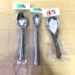 Muỗng Inox các loại - 10 cái/loại