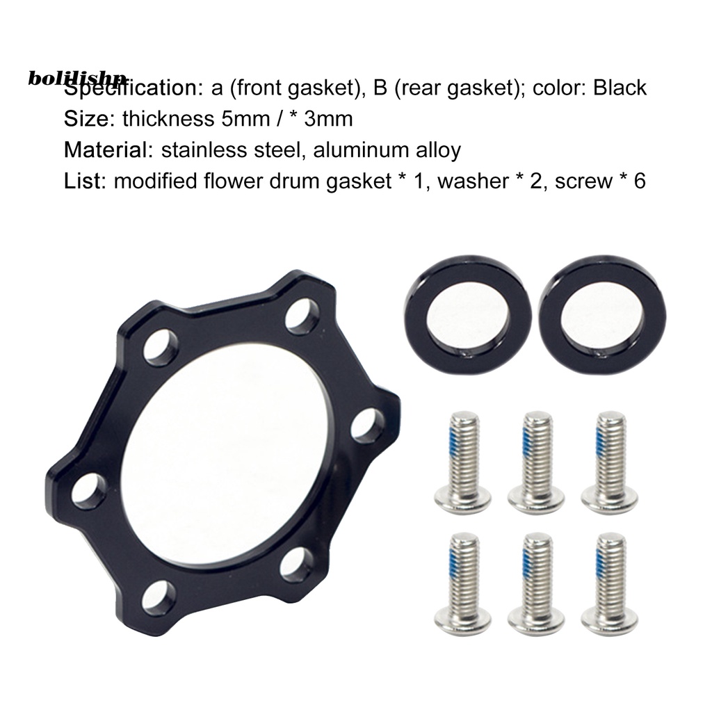 &lt; Bolilishp &gt; Bộ Phận Trung Tâm Xe Đạp Độ Cứng Cao Không Biến Dạng Cho Xe Đạp