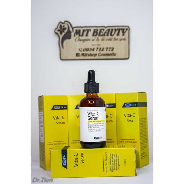 (XẢ LỖ CẮT MÃ) Serum Vitamin C Cấp ẩm, Dưỡng trắng, Giảm thâm nám (Sản Phẩm Chính Hãng MTC Hàn Quốc)