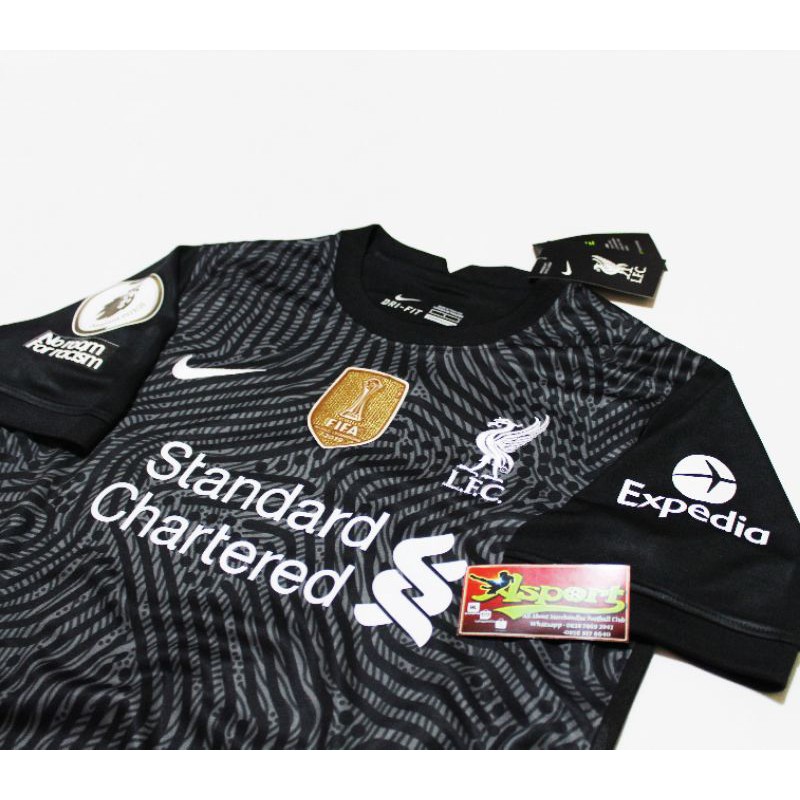 Áo Thủ Môn Jersey Liverpool Gk Epl 2020 2021 Hàng Nhập Khẩu Chất Lượng Cao