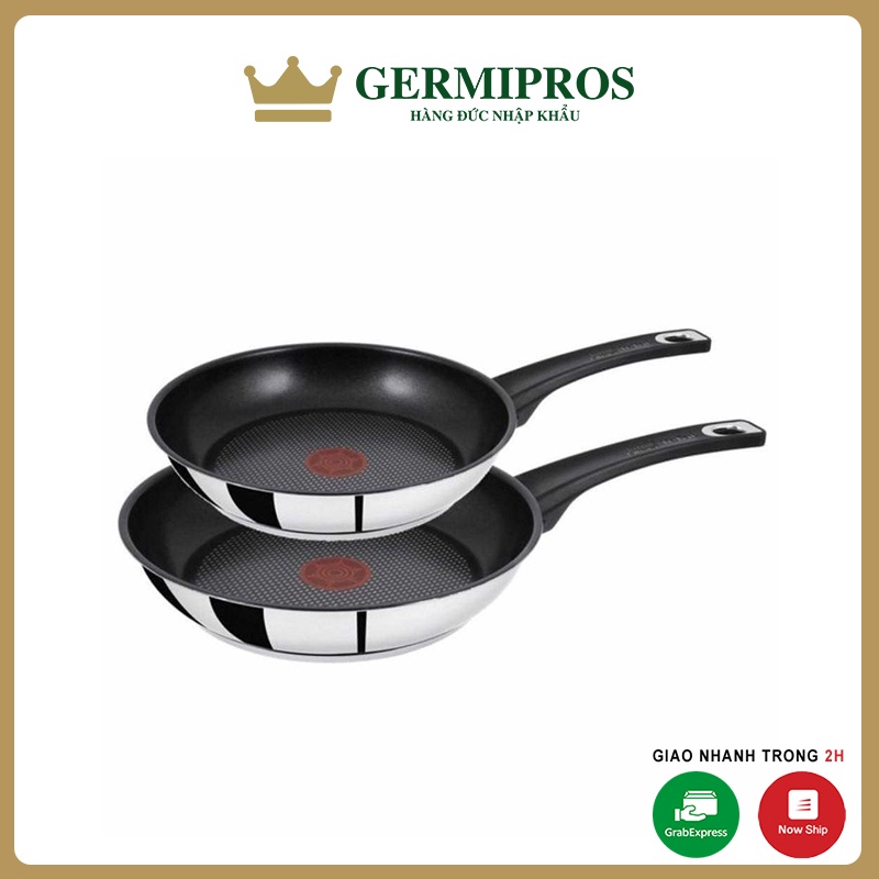Set 2 chảo Tefal Jamie Oliver 20-26cm [Nhập Đức]