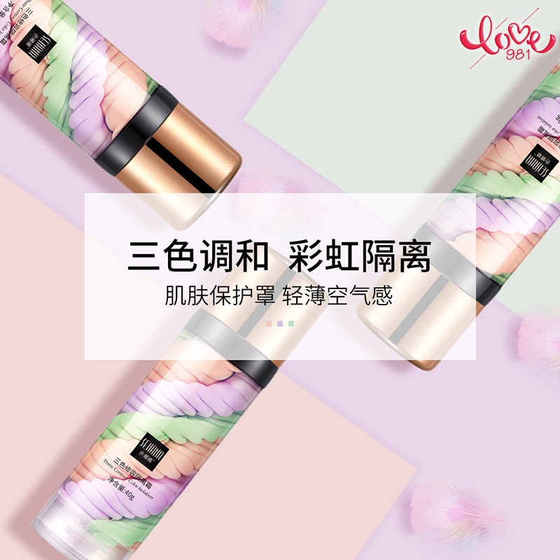 Kem Che Khuyết Điểm Ba Màu Dưỡng Ẩm Làm Sáng Da | BigBuy360 - bigbuy360.vn