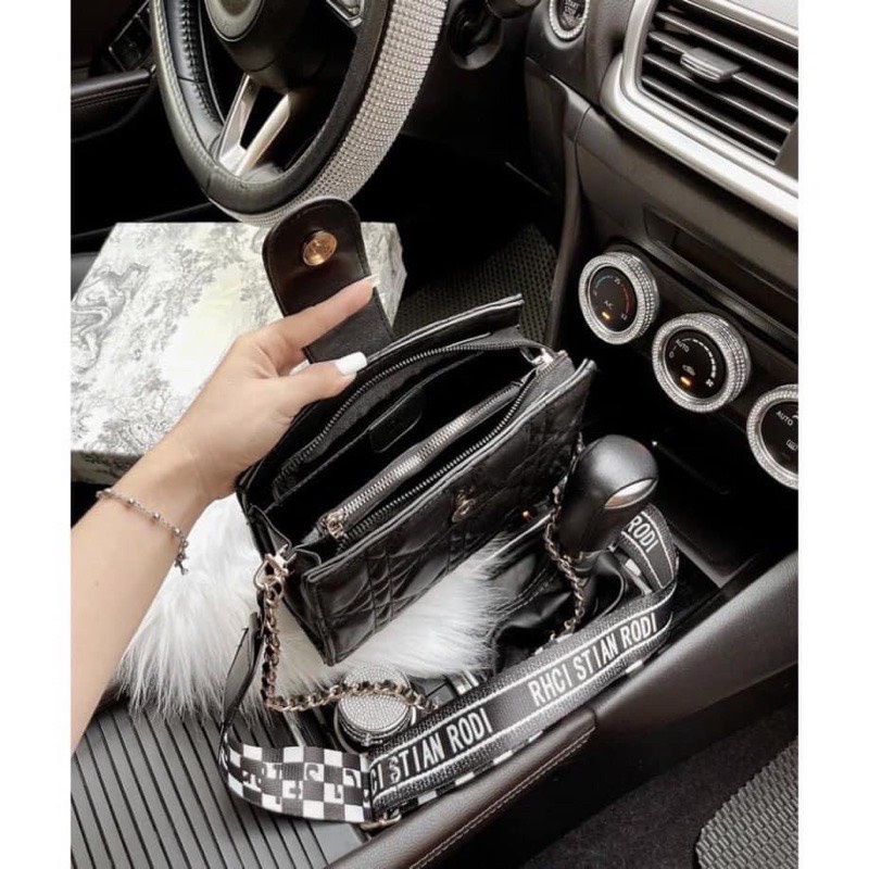 Túi xách đeo chéo nữ thời trang giá rẻ đẹp đi chơi phong cách hàn quốc dễ thương cute DC303