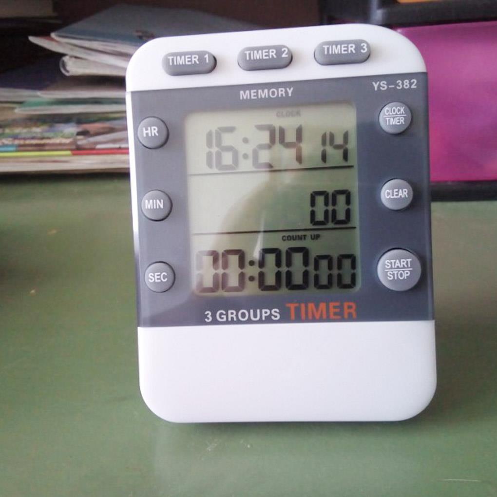 Đồng Hồ Hẹn Giờ Nấu Ăn 3 Kênh Hẹn Giờ