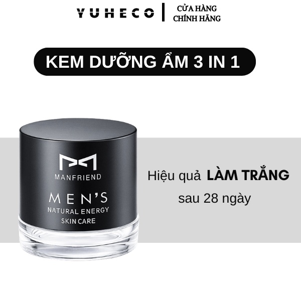 Kem Dưỡng Ẩm Cho Nam MANFRIEND Dưỡng Ẩm Trắng Da MS010 YUHECO