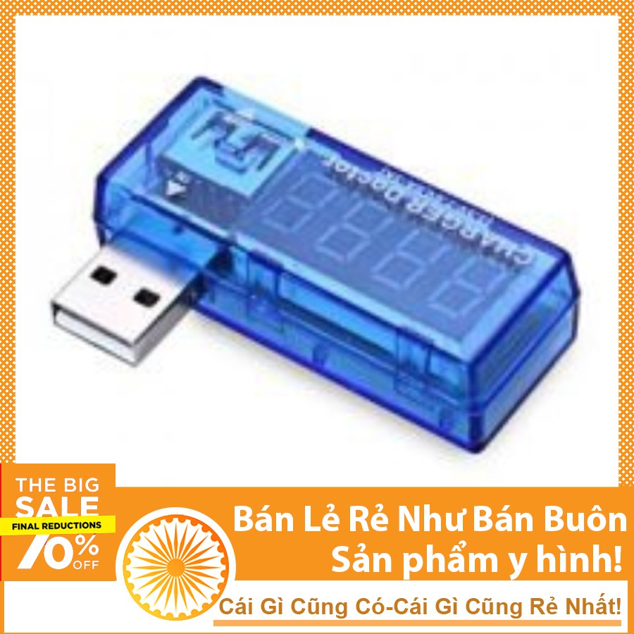 Test điện thoại, sạc dự phòng - USB đo dòng đo áp V1