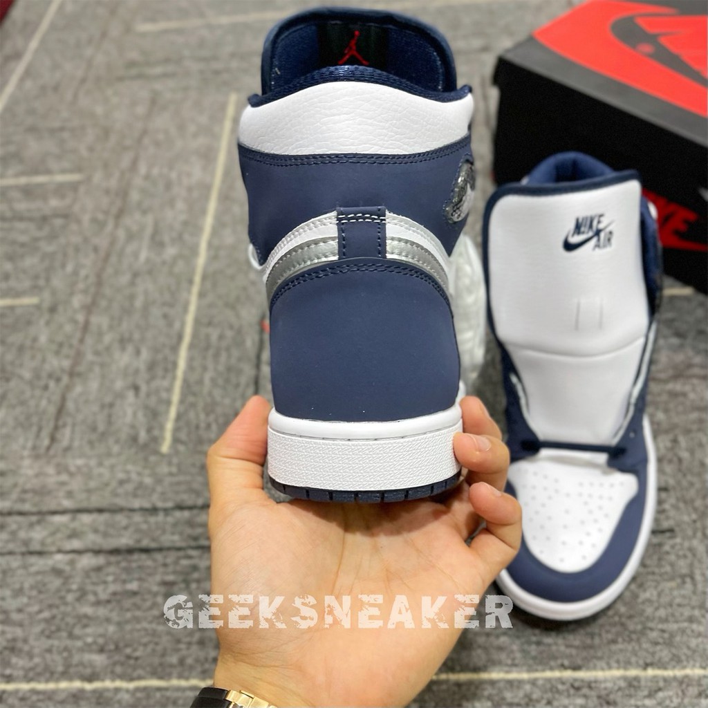 [GeekSneaker] Giày Sneaker Cao Cổ - Jordan 1 High COJP Midnight Navy | BigBuy360 - bigbuy360.vn