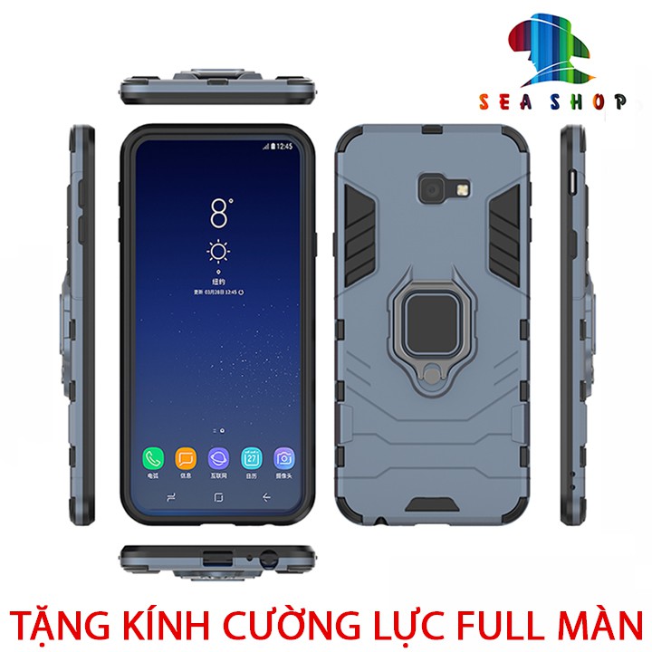 [TẶNG KÍNH CƯỜNG LỰC 9D] Ốp lưng Samsung Galaxy J4 Plus SM-J415 chống sốc Siêu bền BATMAN / Ốp chống Samsung iRonman | BigBuy360 - bigbuy360.vn