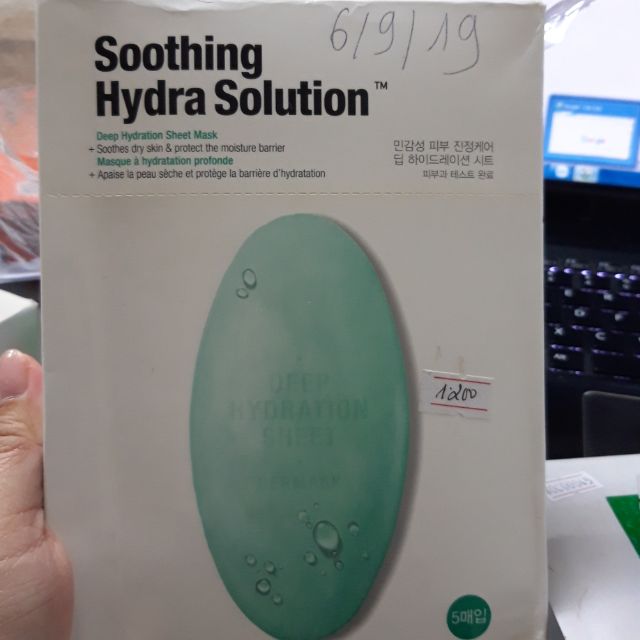 Mask dr jart soothing hydra solution