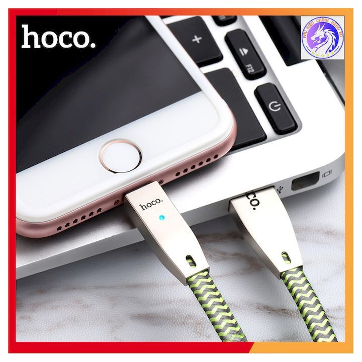 Dây Cáp Sạc Tự Ngắt Khi Pin Đầy Cho iPhone Hoco U11/Hoco X14 Pro - Hàng Chính Hãng - BH 12 Tháng