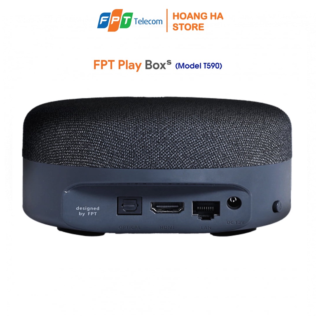 FPT Play Box S Model T590 Kết hợp TV Box Và Loa Thông Minh - Điều Khiển Bằng Giọng Nói Không Chạm