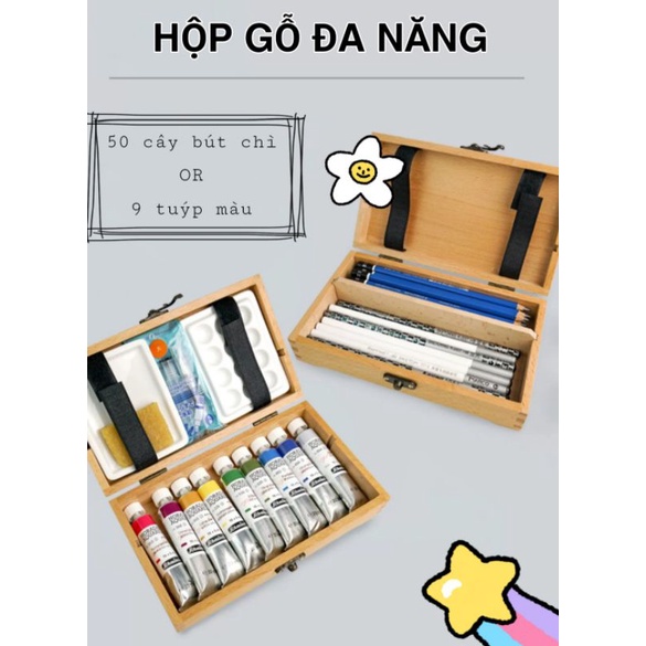 |ORDER| HỘP GỖ ĐA DỤNG NHỎ GỌN
