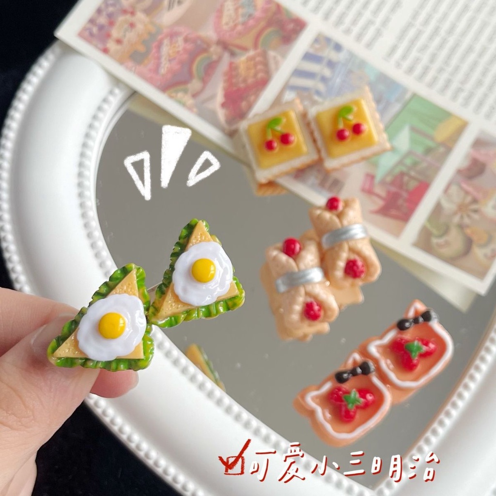 Kẹp Tóc Hình Đồ Ăn Tráng Miệng Dễ Thương Cho Bé Gái