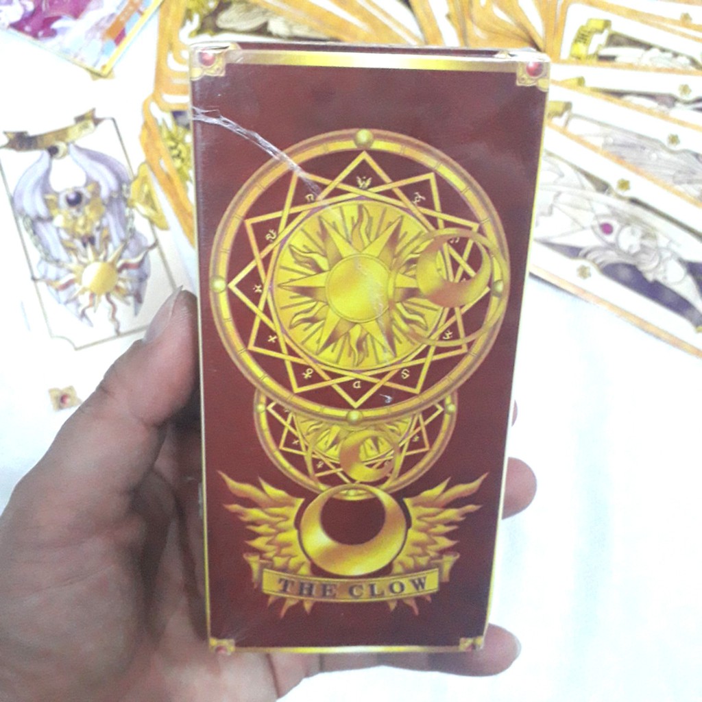 Thẻ Bài Clow Card  - SAKURA 56 lá bài   Kèm bài dịch Tiếng Việt