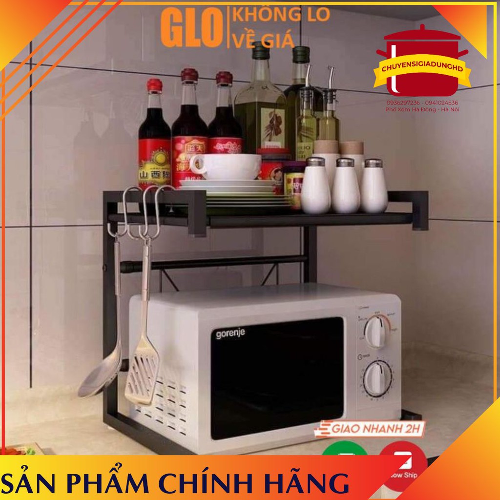 Kệ Để Lò Vi Sóng, Nồi Cơm Điện Đa Năng Khung Thép Ống Cao Cấp Chịu Lực 50kg [ SALE HÔM NAY ]