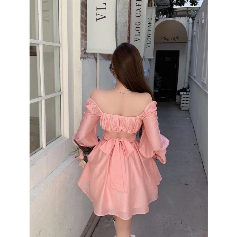 Hàng Chuẩn Quảng Châu Siêu Đẹp Siêu Chất Lượng Cho CHị EM | Mẫu Đầm Tơ Ánh Kim Trễ Vai UP