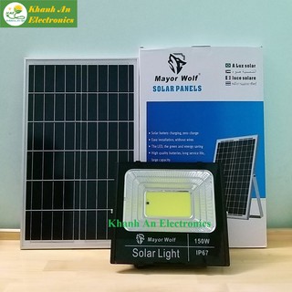Đèn Pha Năng Lượng Mặt Trời 150w