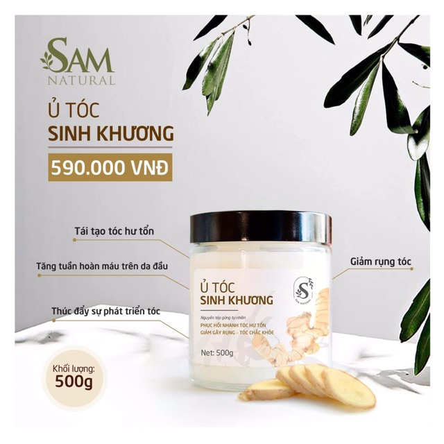 Ủ tóc sinh khương
