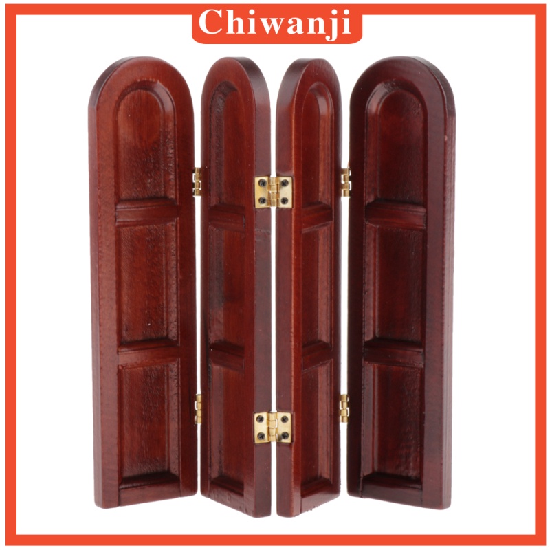 Màn Cửa Phong Cách Retro Cho Nhà Búp Bê Tỉ Lệ 1 / 12