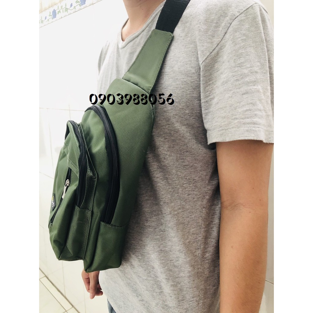 [ Rẻ nhất shopee ] Túi đeo chéo tiện dụng vải bố dù 1680 siêu bền