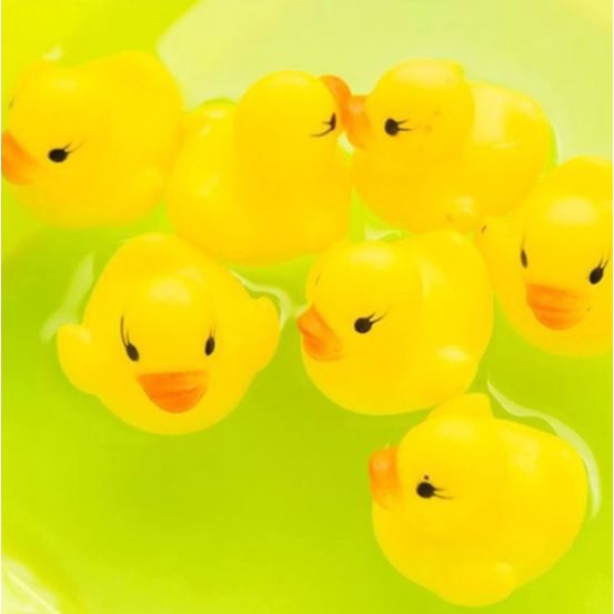 Vịt chút chít thả bồn tắm đồ chơi cho bé