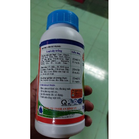 Phân bón lá GA3 Hữu Cơ 500ml