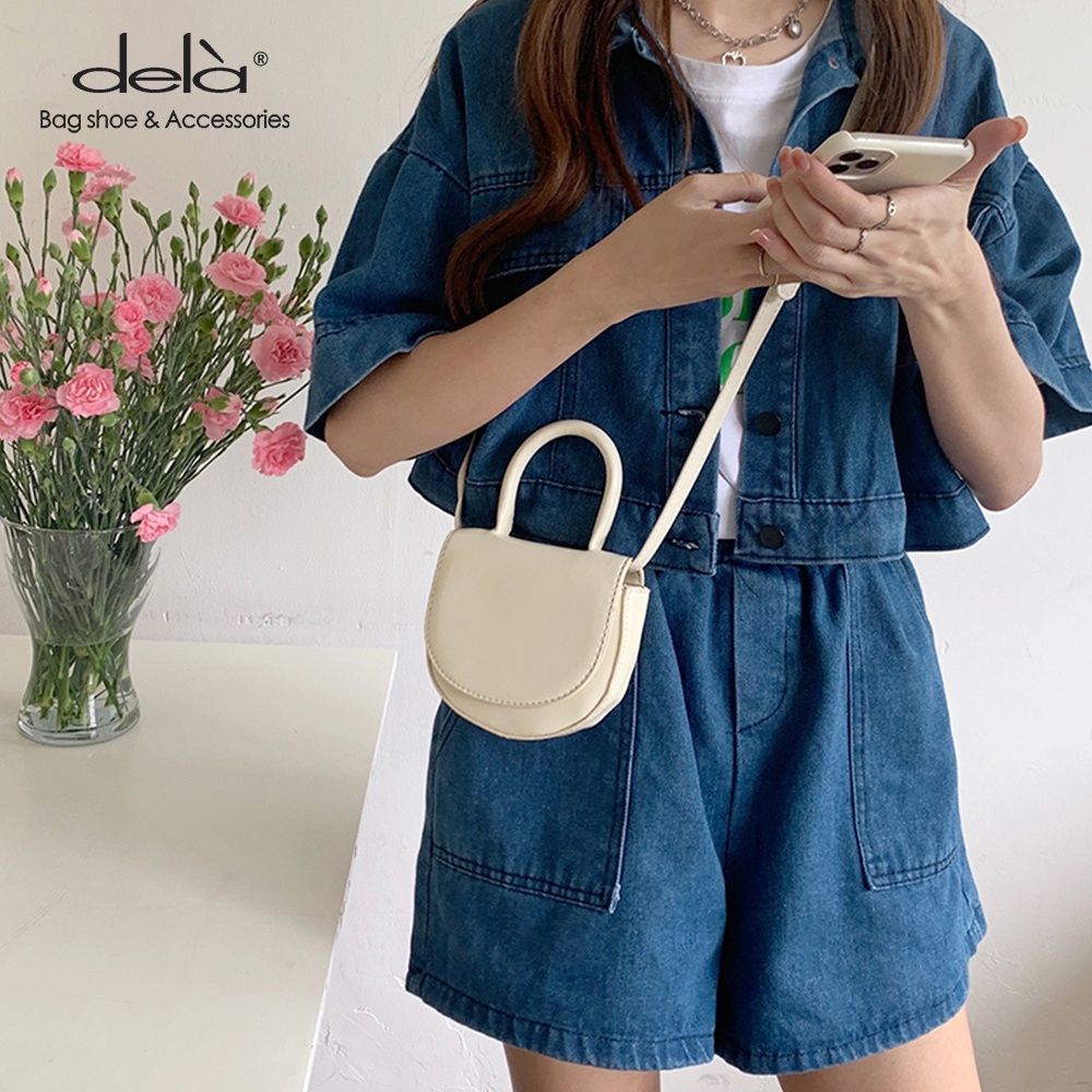 Dela Túi Đeo Chéo mini Thời Trang Mùa Hè Mới 2022 Chất Lượng Cao Cho Nữ