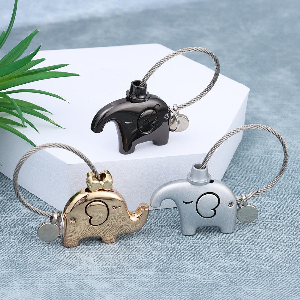 Móc Khóa Hình Voi Hoạt Hình Dễ Thương