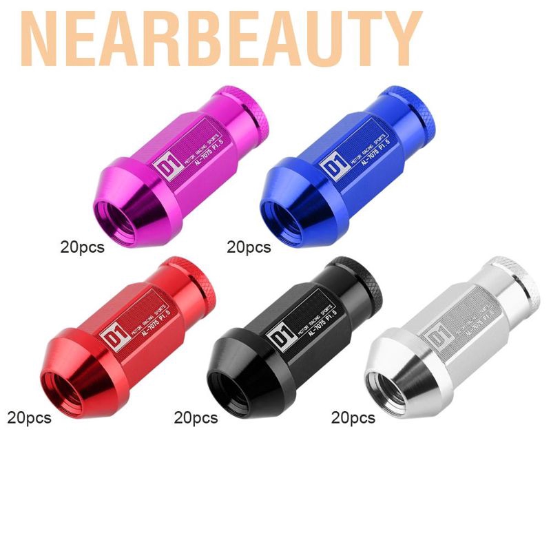 Đai ốc bánh xe hơi đua Doukon bằng nhôm M12X1.5 / M12X1.25