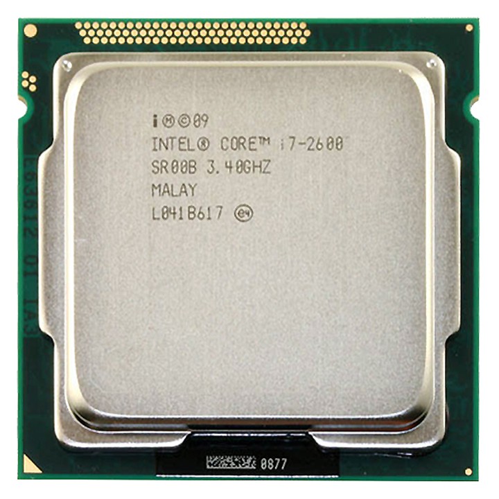 Bộ Vi Xử Lý Intel Core i7 2600 4 nhân 8 luồng sockeet 1155 3.40 GHz - 3.80 GHz bóc máy (Giá Khai Trương)