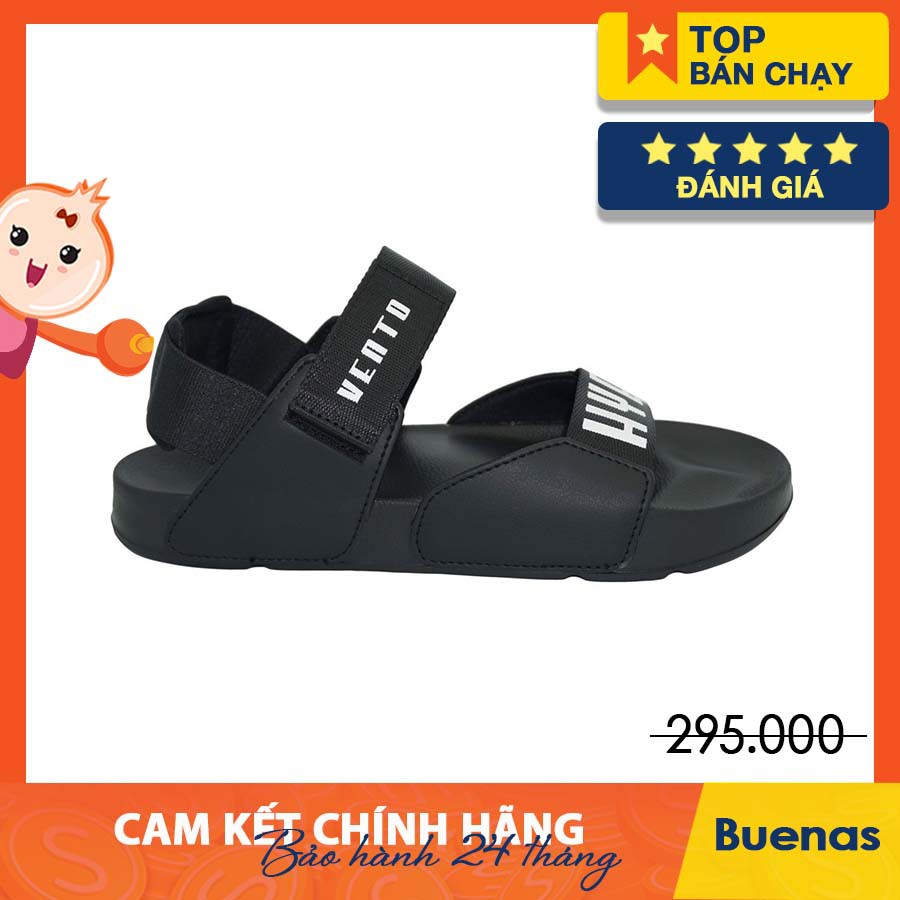 GIÀY SANDAL VENTO CHÍNH HÃNG FL20-ĐEN TRẮNG [ẢNH THẬT-Full size 35-44]  [SANDAL NAM NỮ]