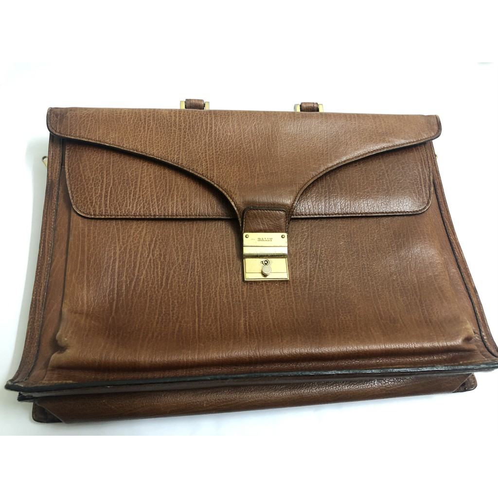 MS 107 -  Cặp công sở Bally da bò mầu vàng siêu dầy | BigBuy360 - bigbuy360.vn
