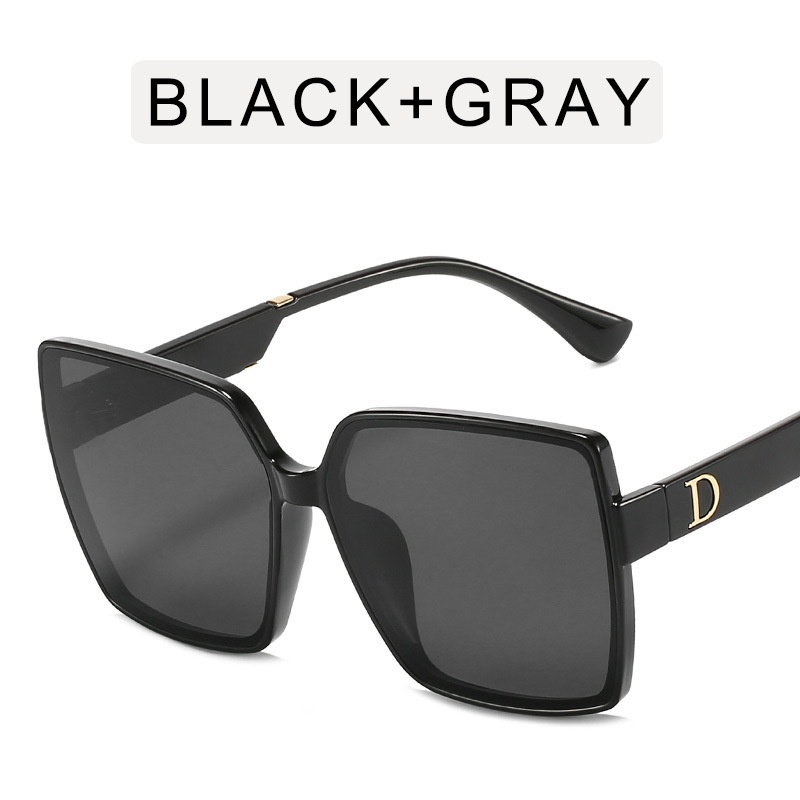 Kính Mát Gọng Chữ D Phong Cách Retro Thời Trang Hàn Quốc Cho Nam Nữ