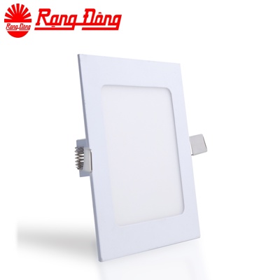 RẠNG ĐÔNG, BH 2 năm, Đèn LED Panel âm trần vuông PN04 12W, hàng Việt Nam - Chất lượng cao
