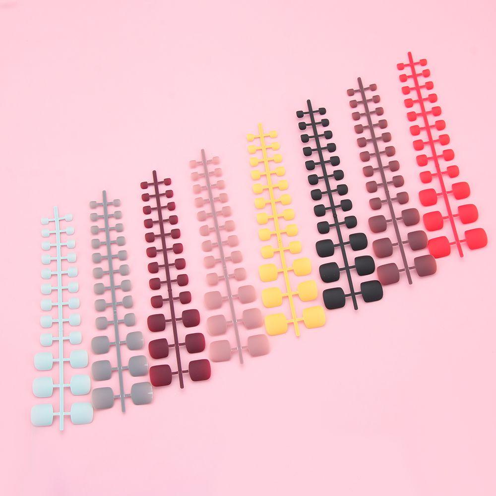 Móng Chân Giả Mềm Mại Phong Cách Pháp