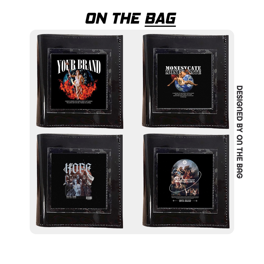 Ví Nam Nữ In Hình Kiểu MiKENCO Cầm Tay Đựng Tiền On The Bag