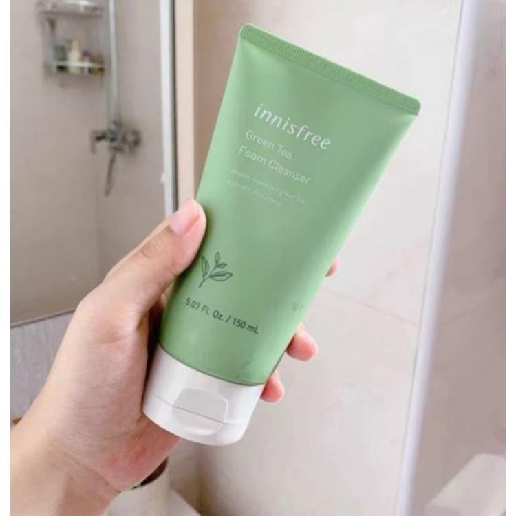 Sữa rửa mặt trà xanh Innisfree Green Tea Foam Cleanser 150ml | BigBuy360 - bigbuy360.vn