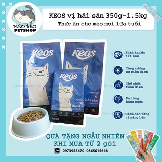 Thức Ăn Hạt Cho Mèo Mọi Lứa Tuổi Keos 350g