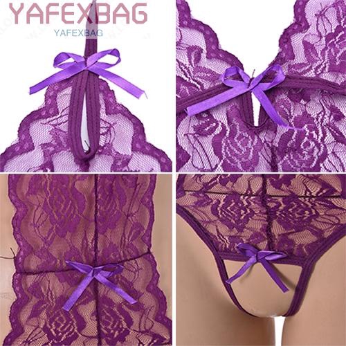 Đồ lót ngủ một mảnh đeo dây chất liệu ren cho phụ nữ | BigBuy360 - bigbuy360.vn