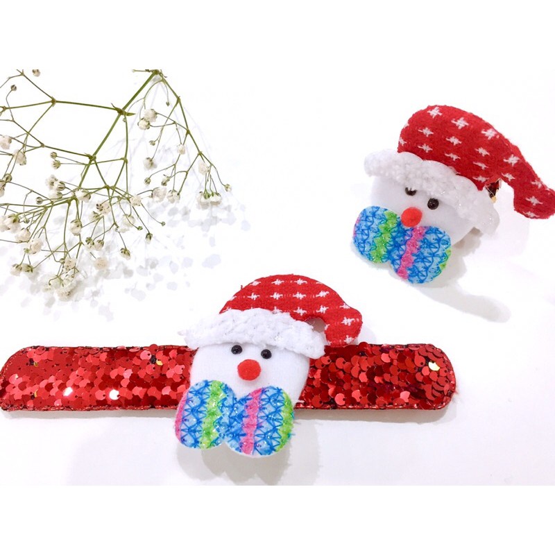 Đồng Hồ Đập Tay Dễ Thương Hoạ Tiết Giáng Sinh, Noel Cho Trẻ - Phụ Kiện Thời Trang Xinh Cho Bé