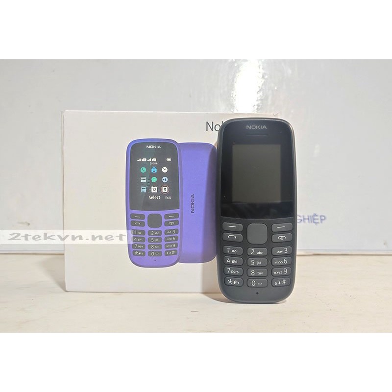 Điện thoại nokia 105 4G  2 sim  fullbox- bảo hành 12 tháng