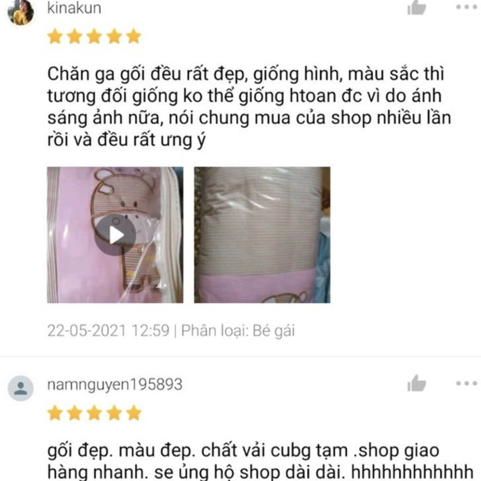 [Mã SKAMLS2412M giảm 10% đơn 100K] Gối cho bé 2 tuổi đến 10 tuổi, gối trẻ em cotton 100% vỏ 30x50 Dreamhomebedding