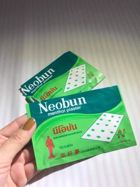 Cao dán giảm đau Neobun Thái Lan