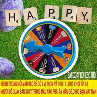 BÀN XOAY RỜI KẸO THỐI bean boozled harry potter