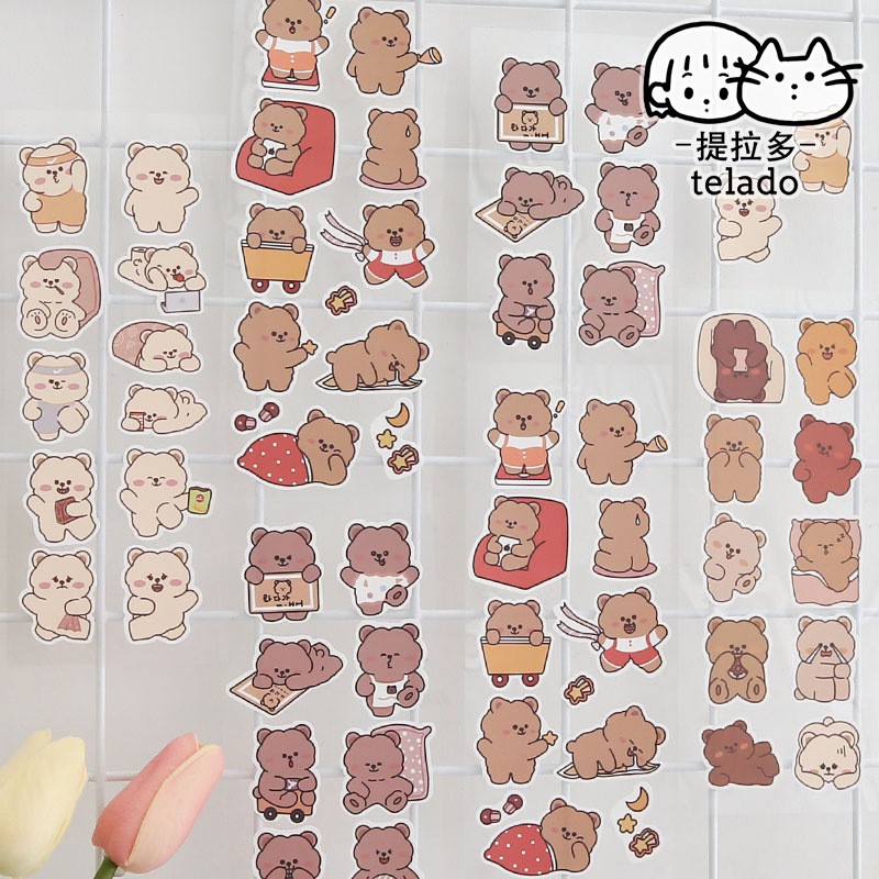 Sticker Gấu Po Đáng Yêu Telado