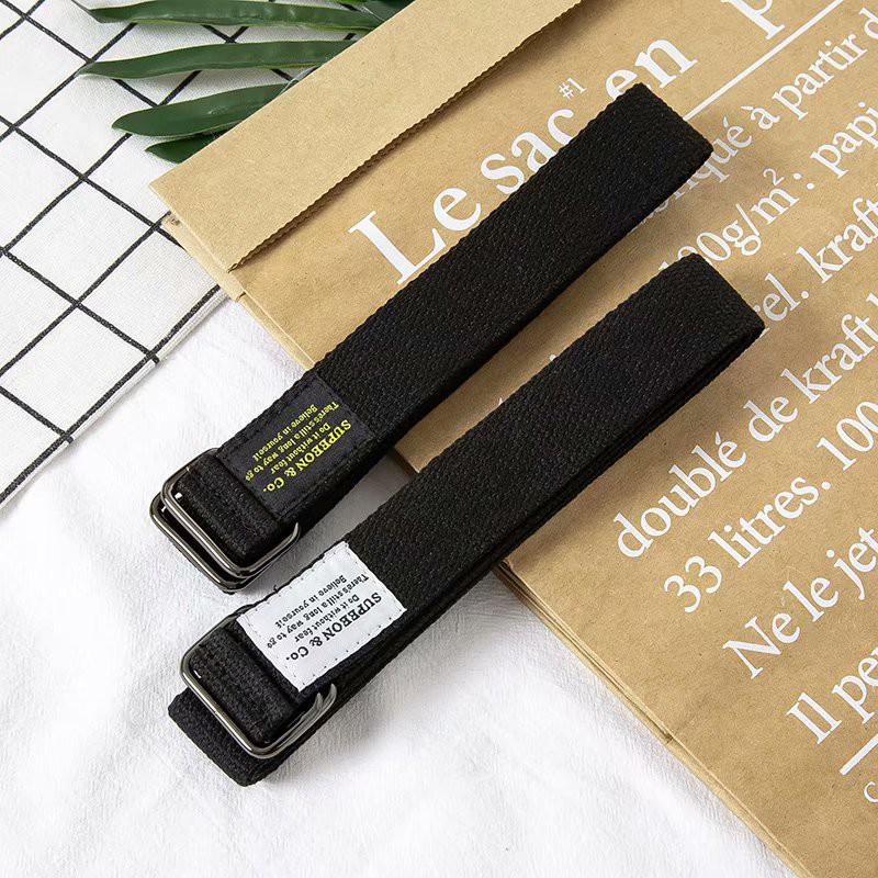 Thắt Lưng Vải Canvas Thời Trang Cá Tính Cho Nữ