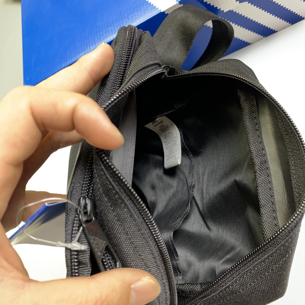 [ VIDEO THẬT] Túi đeo chéo / Túi bao tử Adidas EC ORG Black - AJ4232 / HÀNG XUẤT DƯ / GIÁ RẺ NHẤT | CÓ SẴN HÀNG